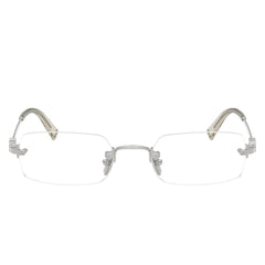 Gafas de Vista para Mujer Miu Miu 50YV 1BC1O1 - metálicas color Plateado
