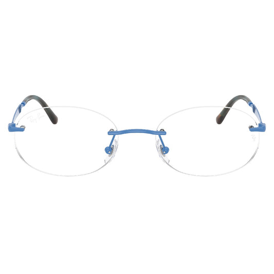 Gafas de Vista para Hombre Ray-Ban 3767V 3208 - metálicas color Azul