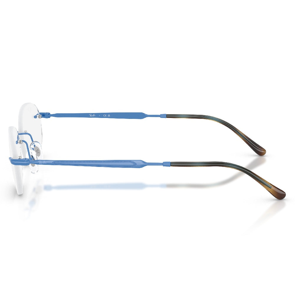 Gafas de Vista para Hombre Ray-Ban 3767V 3208 - metálicas color Azul