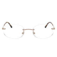 Gafas de Vista para Hombre Ray-Ban 3767V 3207 - metálicas color Rosado