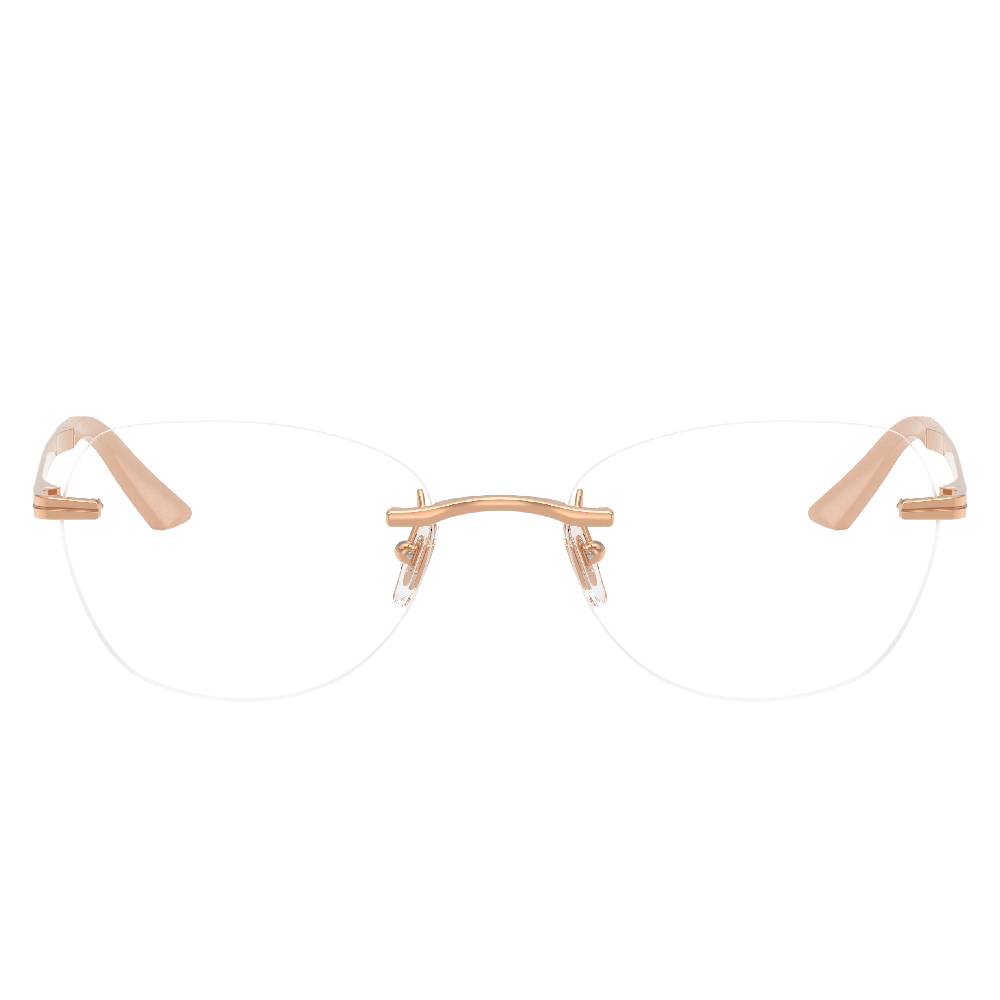 Gafas de Vista para Mujer Versace 1314D 1412 - metálicas color Oro rosado