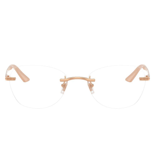 Gafas de Vista para Mujer Versace 1314D 1412 - metálicas color Oro rosado