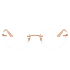 Gafas de Vista para Mujer Versace 1314D 1412 - metálicas color Oro rosado