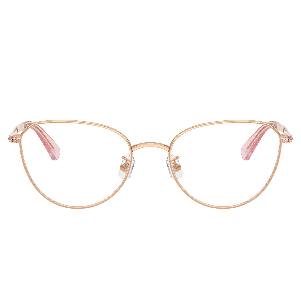 Gafas de Vista para Mujer Swarovski 1029D 4014 - metálicas color Oro Rosado