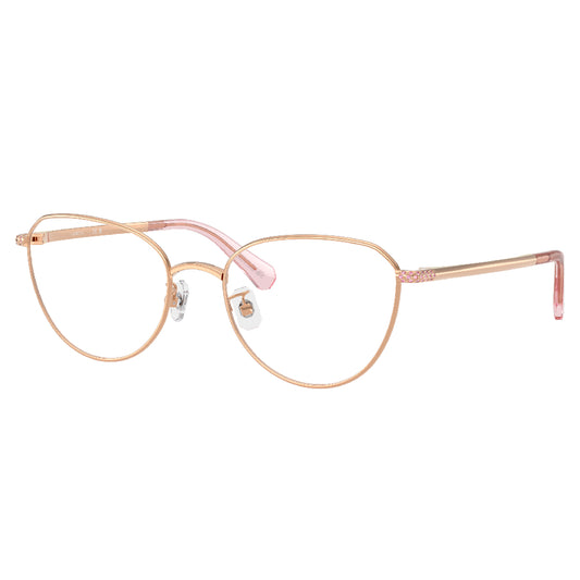 Gafas de Vista para Mujer Swarovski 1029D 4014 - metálicas color Oro Rosado