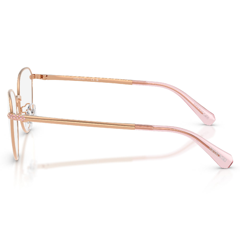Gafas de Vista para Mujer Swarovski 1029D 4014 - metálicas color Oro Rosado