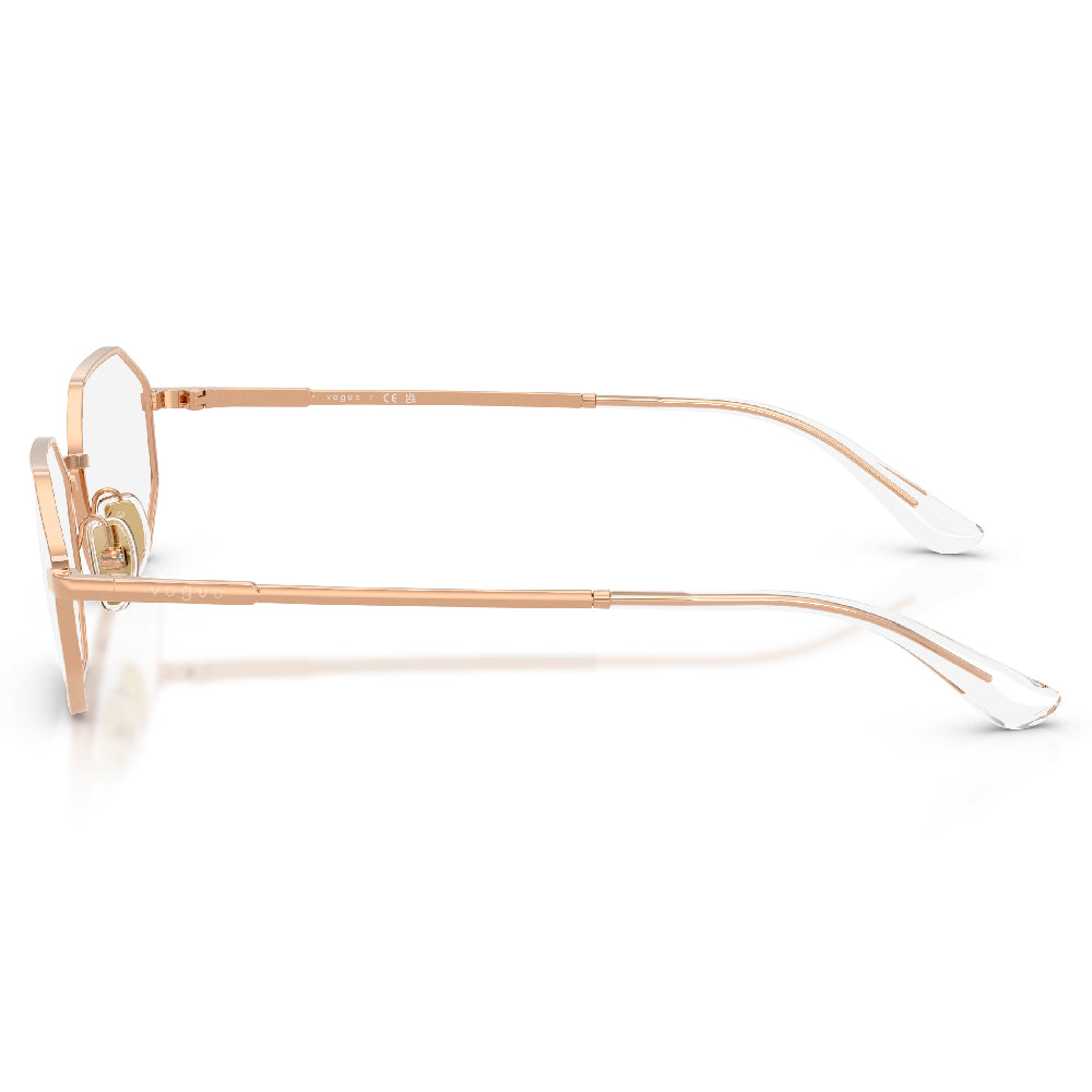 Gafas de Vista para Mujer Vogue 4341 5152 - metálicas color Oro Rosado