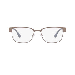 Gafas De Vista Armani Exchange 1052L para hombre, metálica, montura de aro completo, rectangular, de color gris.