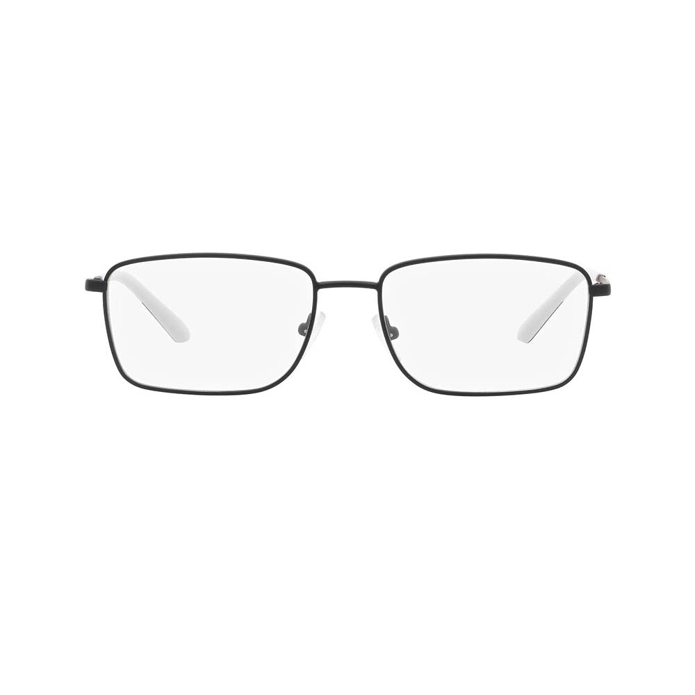 Gafas de Vista para Hombre Armani Exchange 1057 - Metálicas, Montura Rectangular Aro Completo, de color azul.