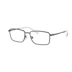 Gafas de Vista para Hombre Armani Exchange 1057 - Metálicas, Montura Rectangular Aro Completo, de color azul.