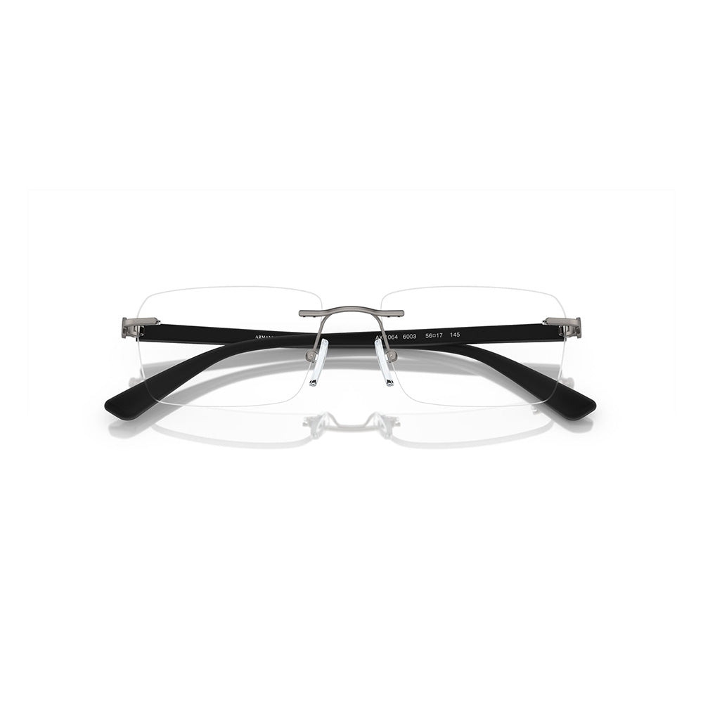 Gafas de Vista para Hombre Armani Exchange 1064 6003 - Inyectadas color Gris