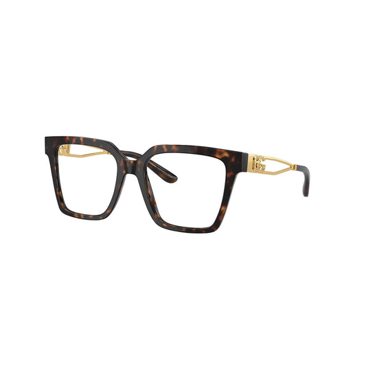 Gafas de Vista para Mujer Dolce & Gabbana 3376B 502 - Metálicas color Café