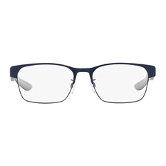 Gafas de Vista, Emporio Armani 1141 para hombre, en material metálico, en forma rectangular, de color azul con gris.