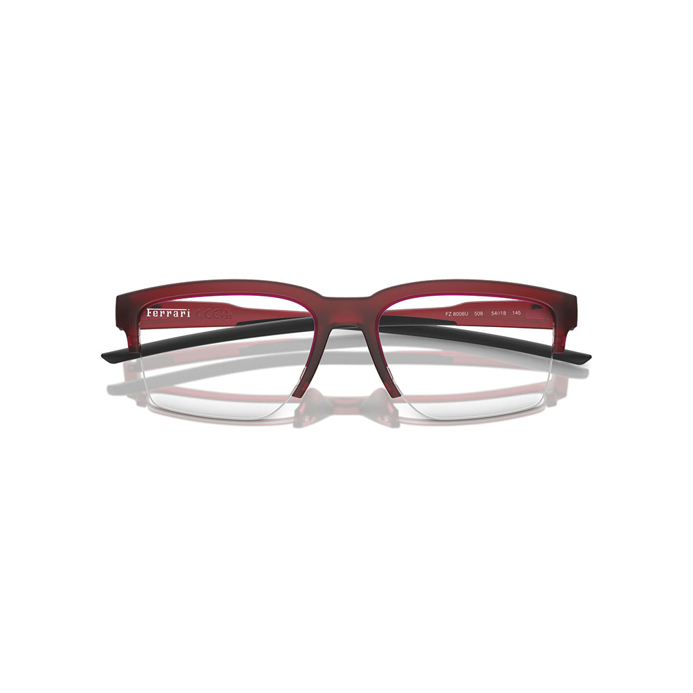 Gafas de Vista para Hombre Ferrari Scuderia 8008U 508 - Inyectadas color Rojo