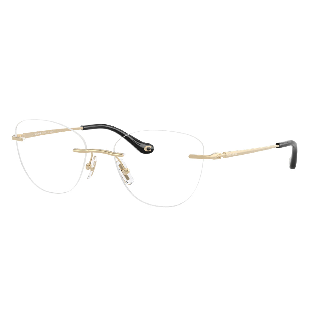 Gafas de Vista para Mujer Coach 5185 9005 metálicas color Dorado