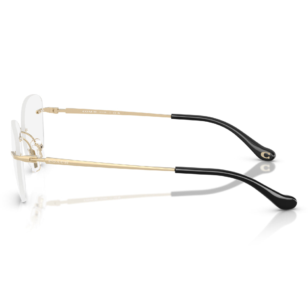 Gafas de Vista para Mujer Coach 5185 9005 metálicas color Dorado