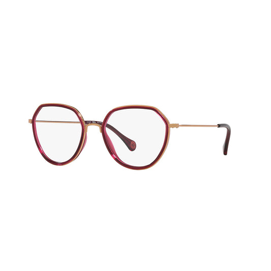 Gafas de Vista para Mujer Kipling 1120 - Metálicas, montura irregular aro completo, color rojo.