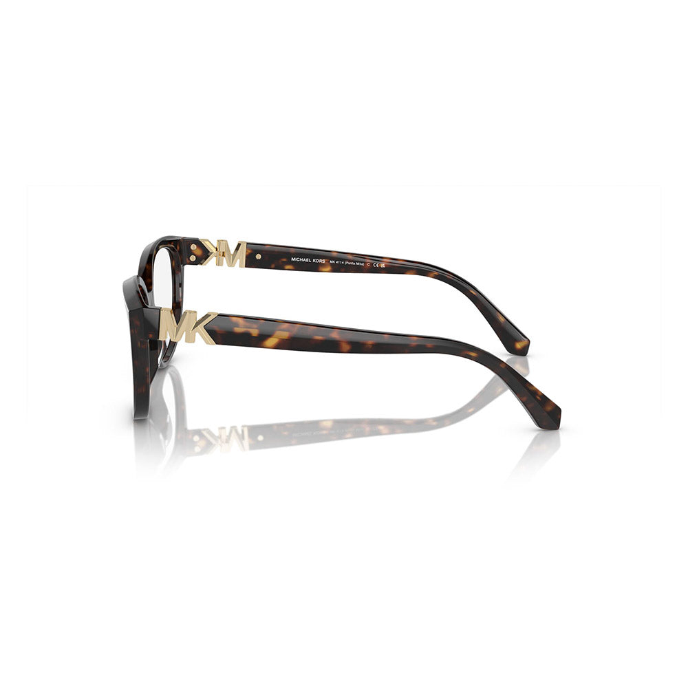 gafas-de-vista-para-mujer-michael-kors-4114-punta-mita-3006-metalicas-color-cafe