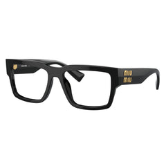 Gafas de Vista para Mujer Miu Miu 02XV 1AB1O1 - rectangulares color Negro