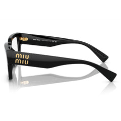 Gafas de Vista para Mujer Miu Miu 02XV 1AB1O1 - rectangulares color Negro