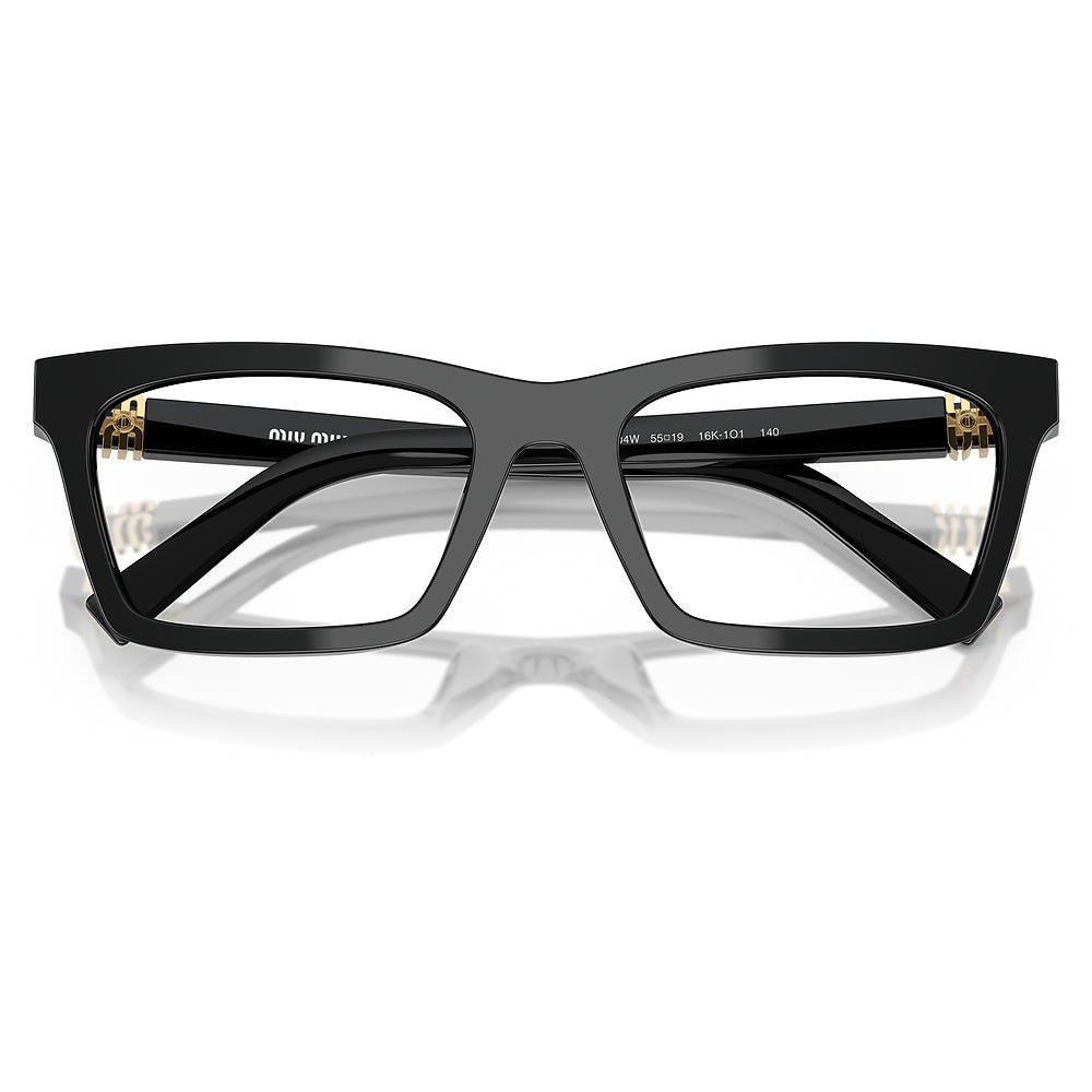 Gafas de Vista para Mujer Miu Miu 04WV 16K1O1 - Metálicas color Negro