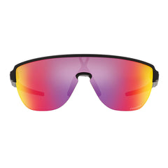 Gafas de Sol Oakley 9248, para hombre, en inyectada, de forma rectangular semi-completa, de color negro, con lente Prizm multicolor.