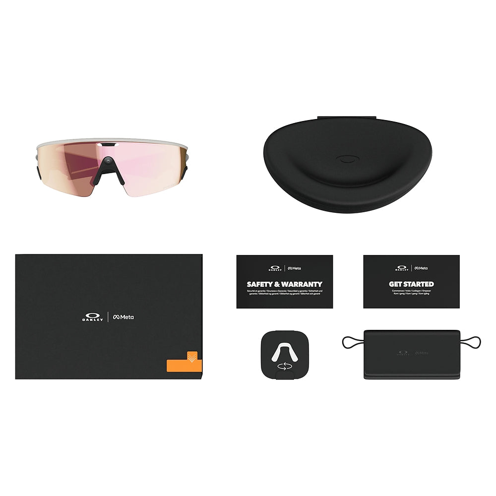 Gafas de sol Oakley Meta Vanguard Unisex 800108 - en O MATTER™, color Blanco