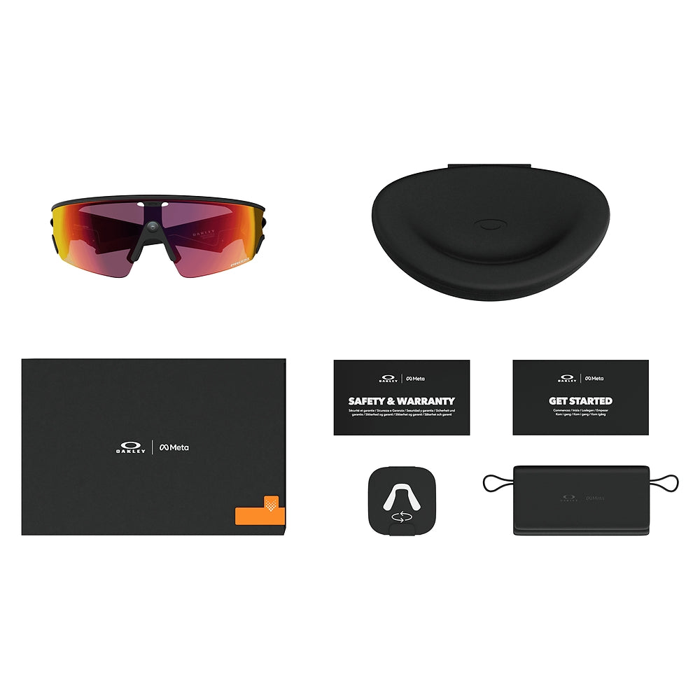 Gafas de sol Oakley Meta Vanguard Unisex 800109 - en O MATTER™, color Negro