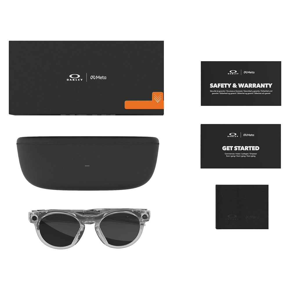 Gafas de vista Oakley Meta HSTN Unisex 800205 - en O MATTER™, color Transparente