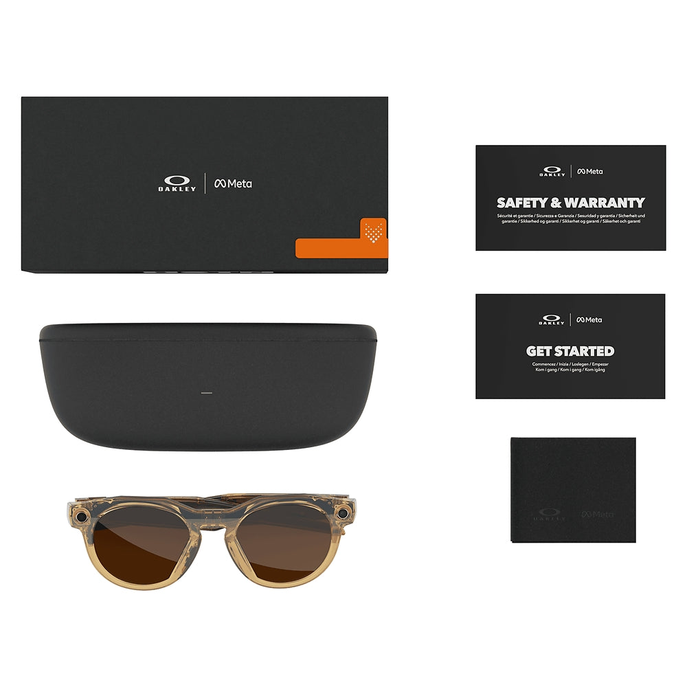 Gafas de vista Oakley Meta HSTN Unisex 800208 - en O MATTER™, color Amarillo