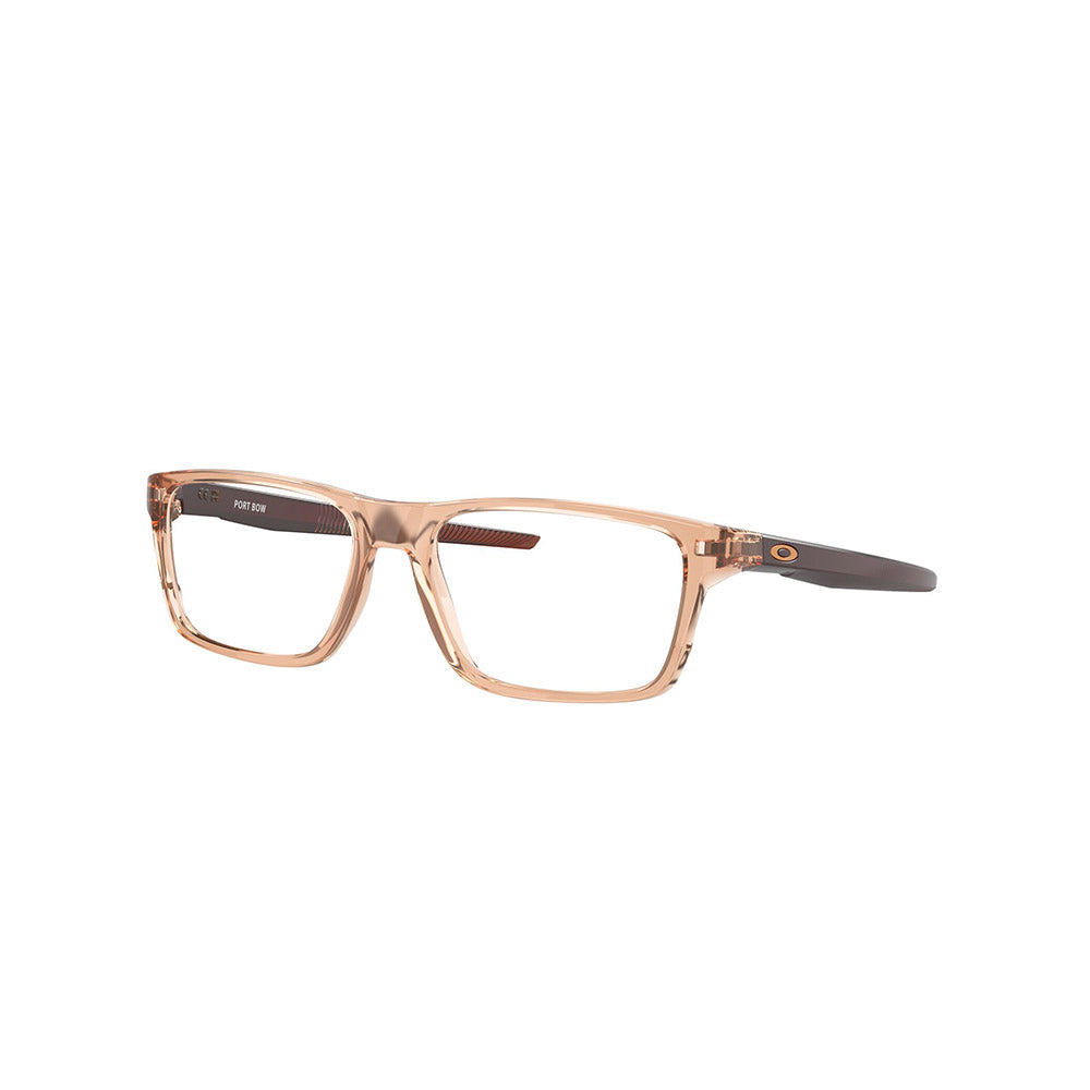 Gafas de Vista para hombre Oakley 8164 Port Bow 816407 - Inyectadas color Café