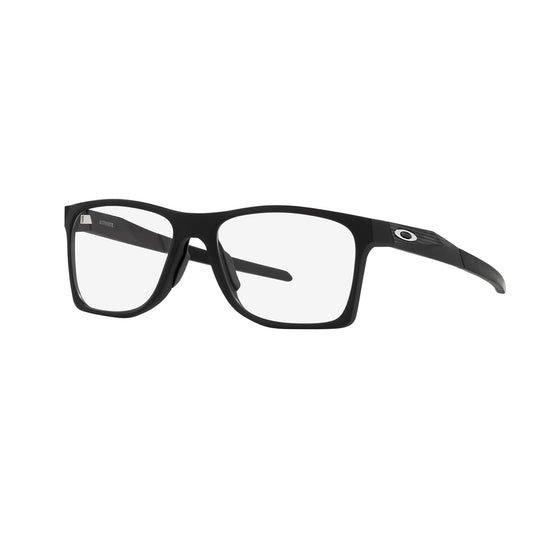 Gafas de Vista para Hombre Oakley 8173 - Inyectadas, cuadradas de color negro.