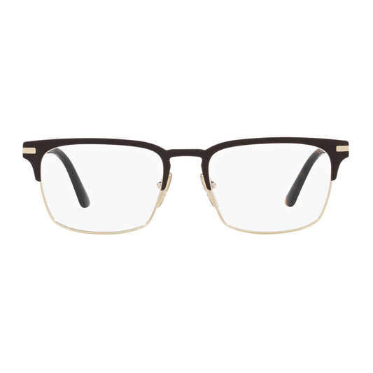 Gafas de Vista para Hombre Prada 58ZV - Metálicas color Café y Dorado.