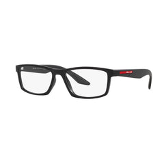 Gafas de Vista, Prada 04PV para hombre, en acetato, inyectadas, forma rectangular, de color negro.