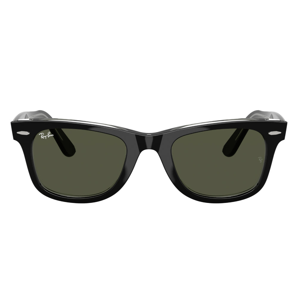 Gafas de Sol para Hombre Ray-Ban 2140 Wayfarer 129431 - en acetato color Negro