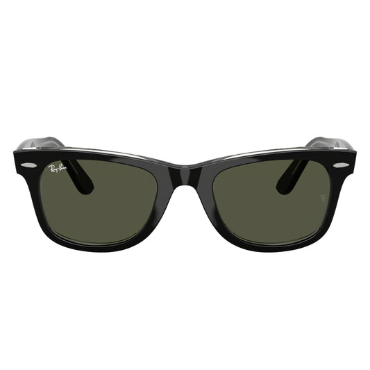 Gafas de Sol para Hombre Ray-Ban 2140 Wayfarer 129431 - en acetato color Negro