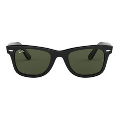 Gafas De Sol Ray-Ban 2140 para mujer y hombre, forma cuadrada, en acetato, color de montura havana, con lente verde