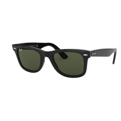 Gafas De Sol Ray-Ban 2140 para mujer y hombre, forma cuadrada, en acetato, color de montura negro, con lente verde