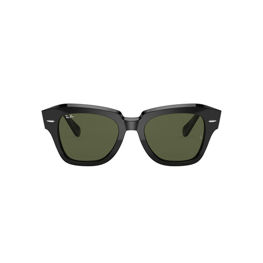 Gafas de Sol para Hombre Ray-Ban 2186 State Street 901/31 - En Acetato color Negro