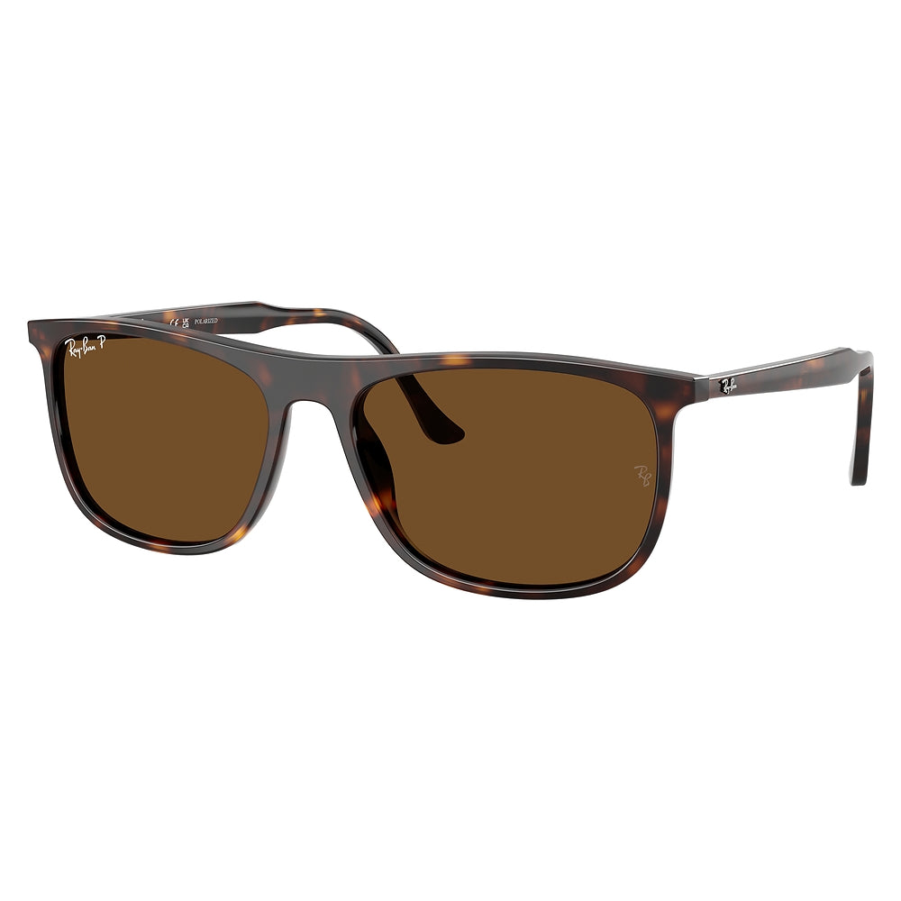 Gafas de Sol para Hombre Ray-Ban 2216 902/57 - en acetato color Café