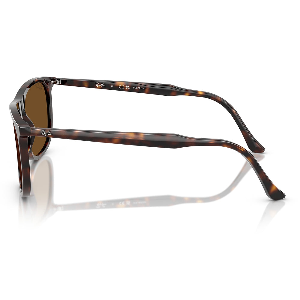 Gafas de Sol para Hombre Ray-Ban 2216 902/57 - en acetato color Café