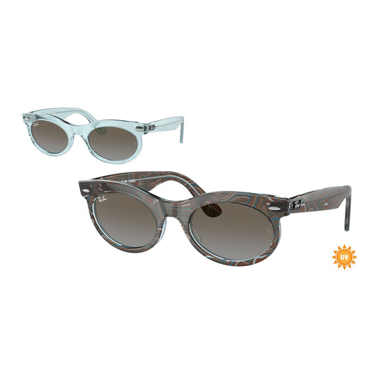 Gafas de Sol Unisex Ray-Ban 2242 138596  en propionate Azul