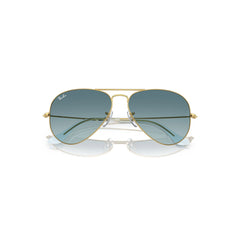 Gafas de Sol para Hombre Ray-Ban 3025 Aviator Large Metal 001/3M - Metálicas color Dorado