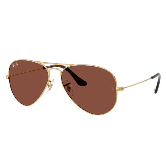 Gafas de Sol para Hombre Ray-Ban 3025 Aviator Large Metal 001/C5 - metálicas color Dorado