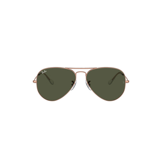 Gafas de Sol para Hombre Ray-Ban 3025 Aviator Large Metal 920231 - Metálicas color Oro Rosado