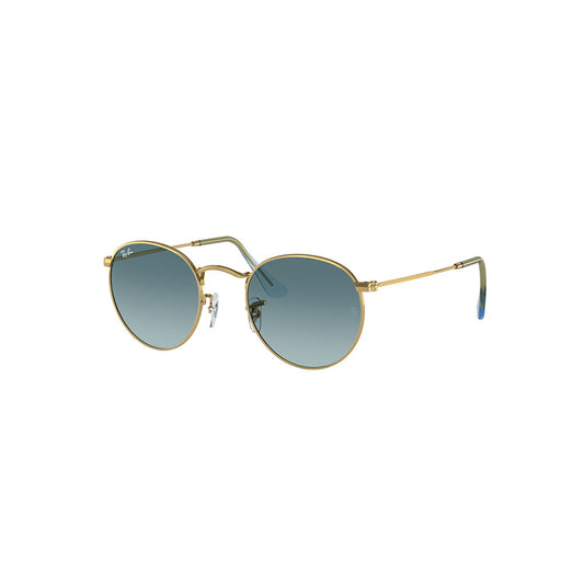 Gafas de Sol para Hombre Ray-Ban 3447 Round Metal 001/3M - Metálicas color Dorado