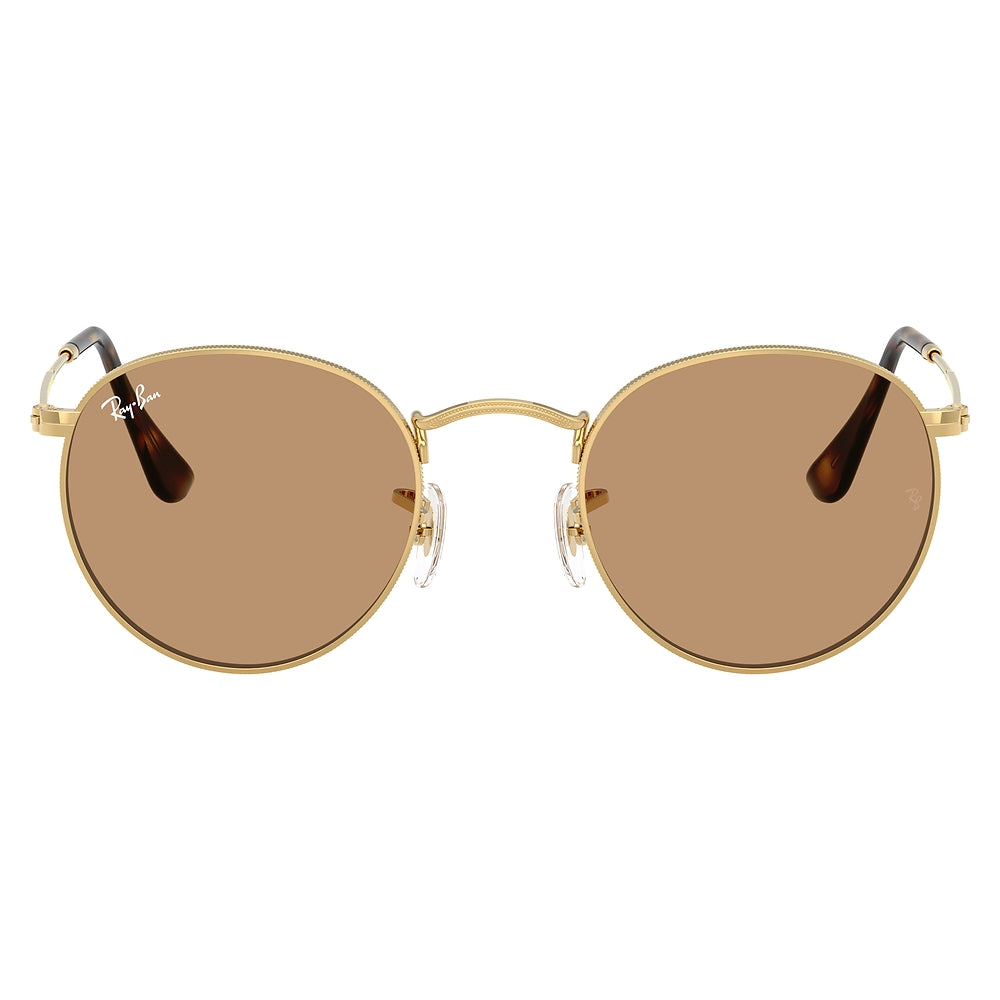 Gafas de Sol para Hombre Ray-Ban Round metal 3447 001/53 - Metálicas color Dorado