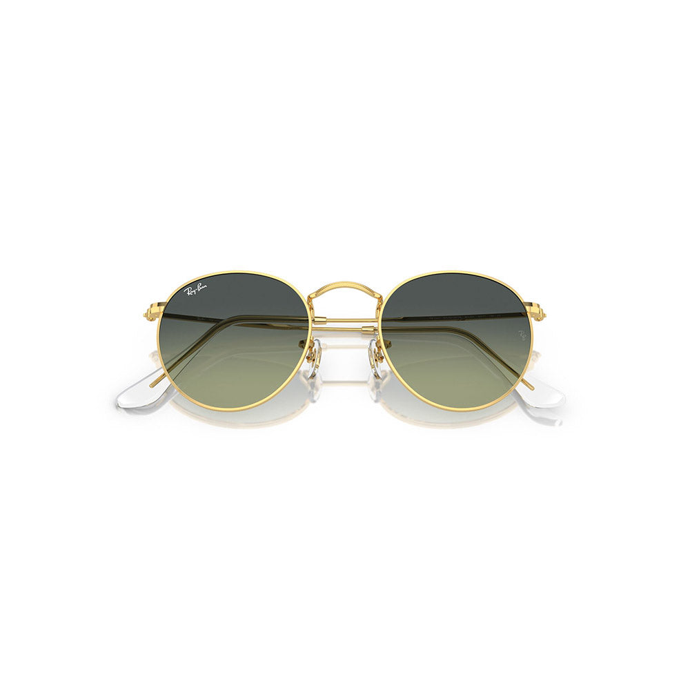 Gafas de Sol para Hombre Ray-Ban 3447 Round Metal 001/BH - Metálicas color Dorado