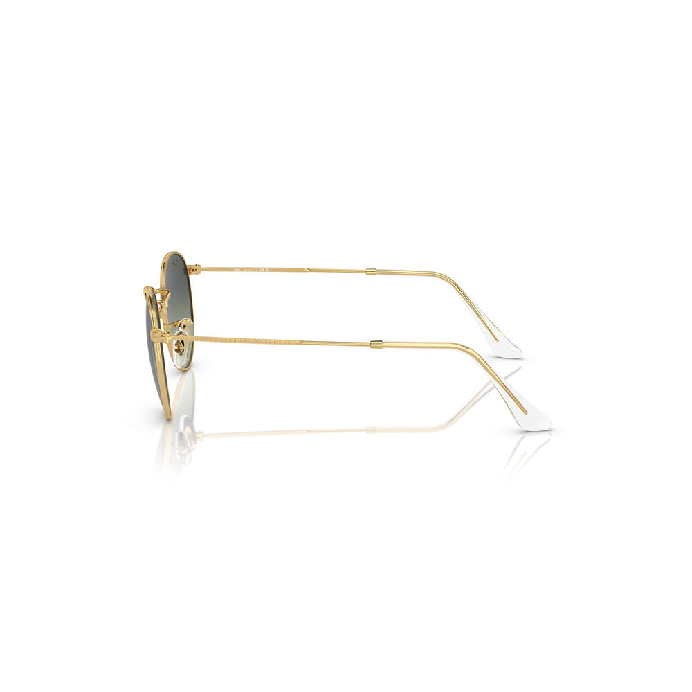 Gafas de Sol para Hombre Ray-Ban 3447 Round Metal 001/BH - Metálicas color Dorado