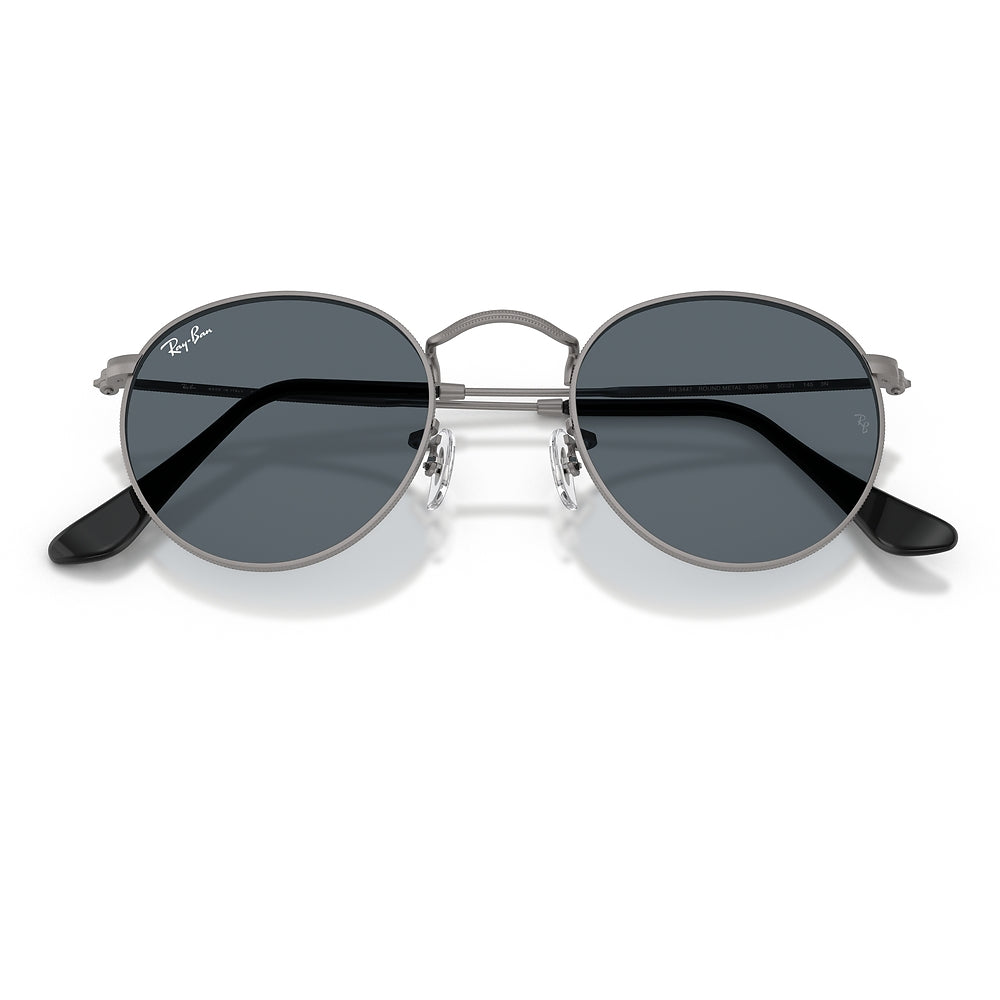 Gafas de Sol para Hombre Ray-Ban Round metal 3447 029/R5 - Metálicas color Gris